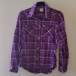Lightweight Columbia flannel shirt